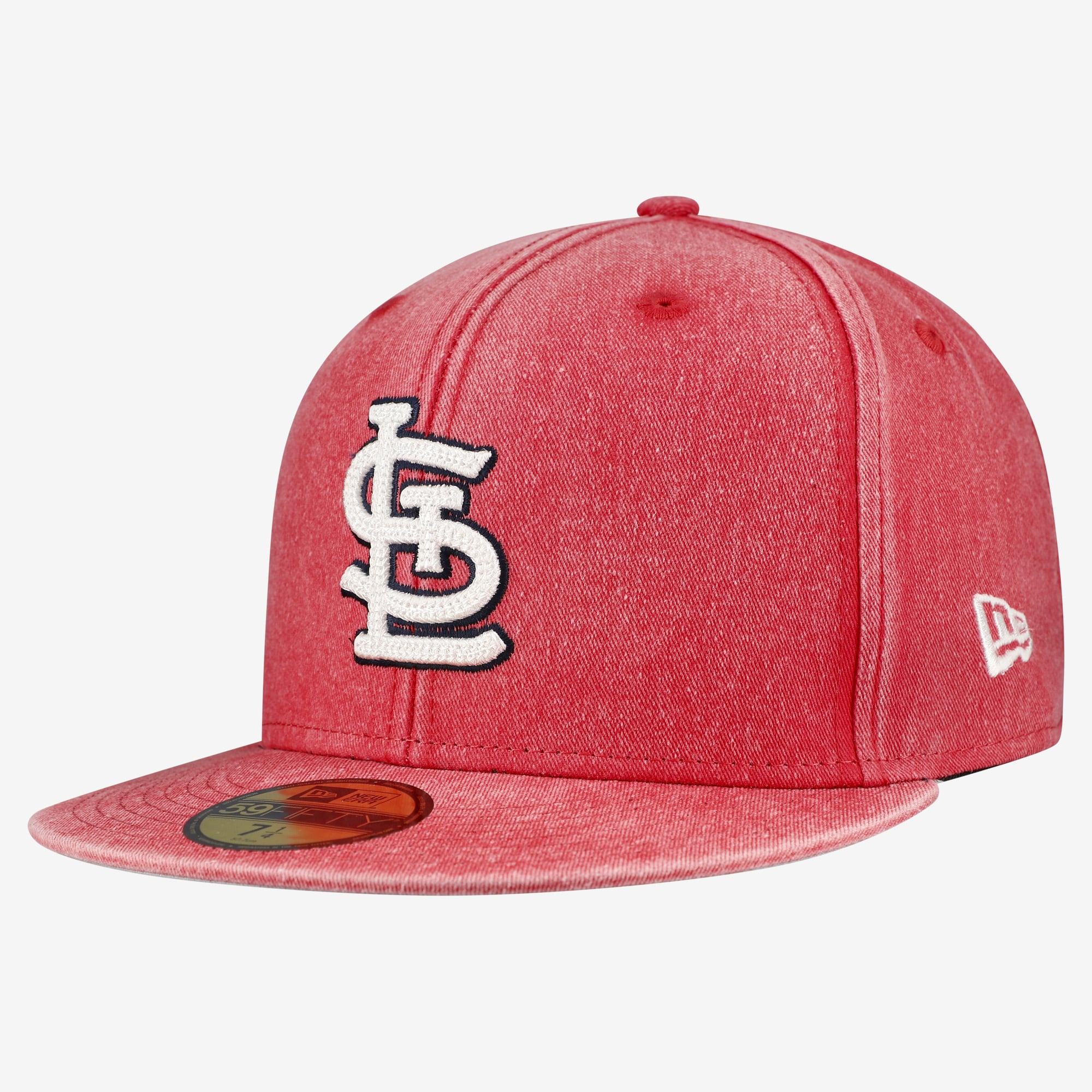 Casquette ajustée New Era rouge St. Louis Cardinals 59FIFTY pour homme