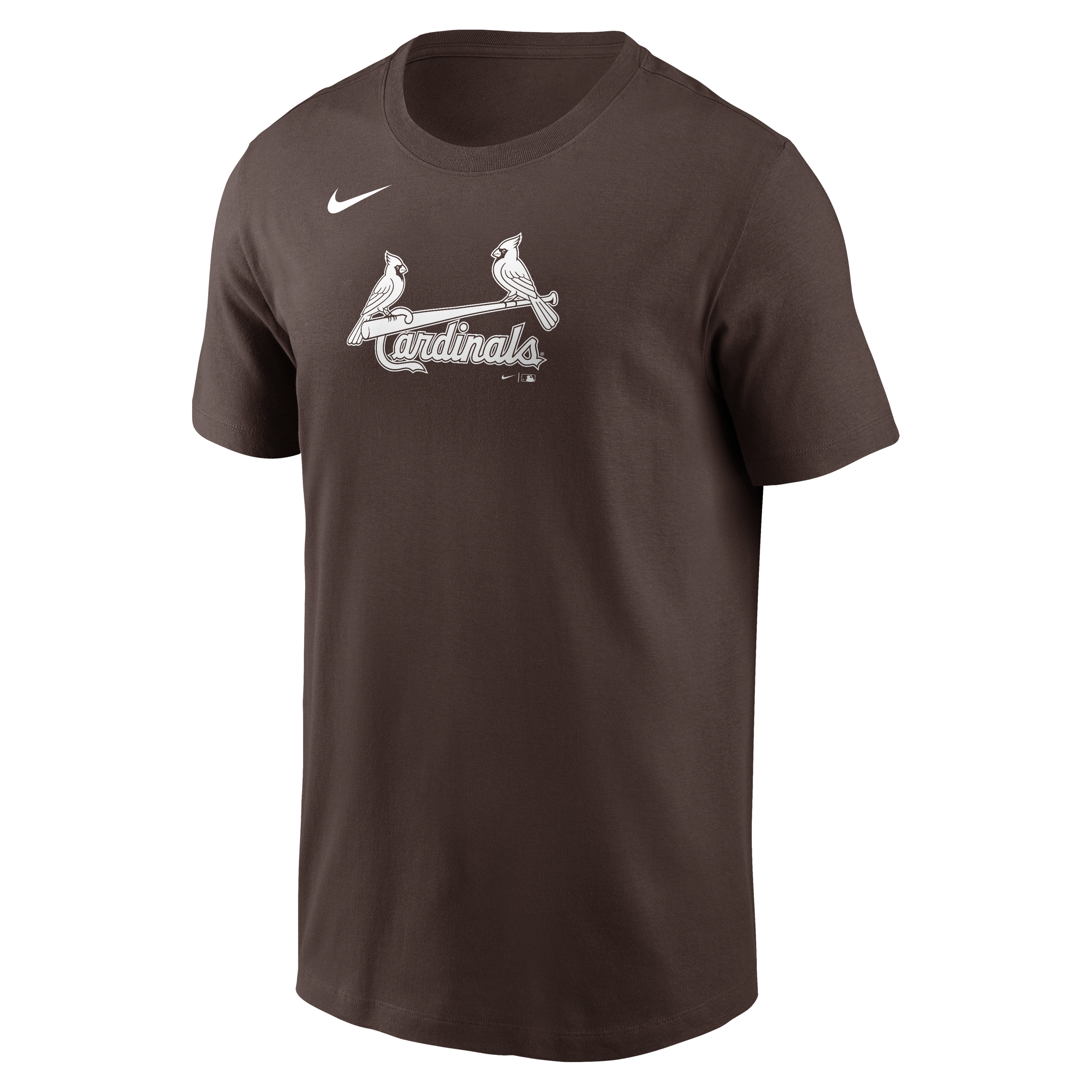T-shirt Nike Core Cinder marron pour homme, St. Louis Cardinals