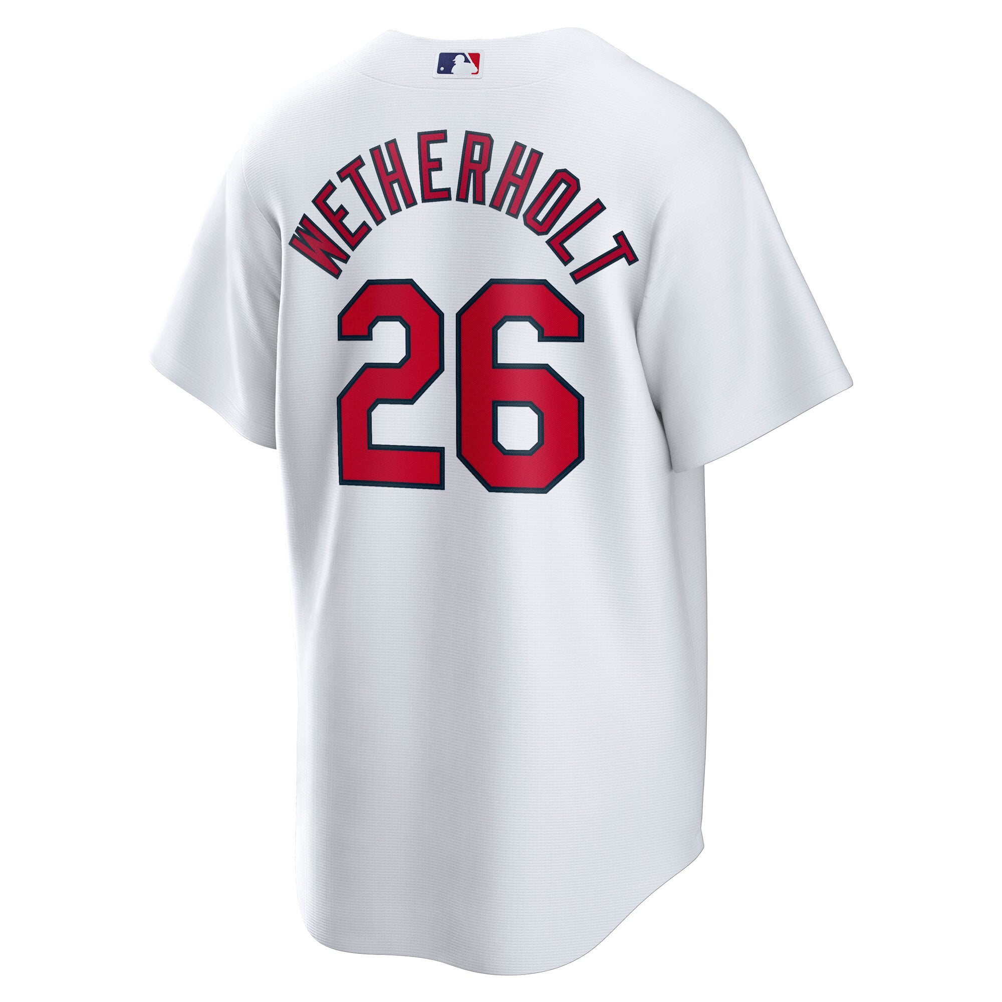 Maillot réplique domicile Nike JJ Wetherholt blanc des Cardinals de Saint-Louis pour homme