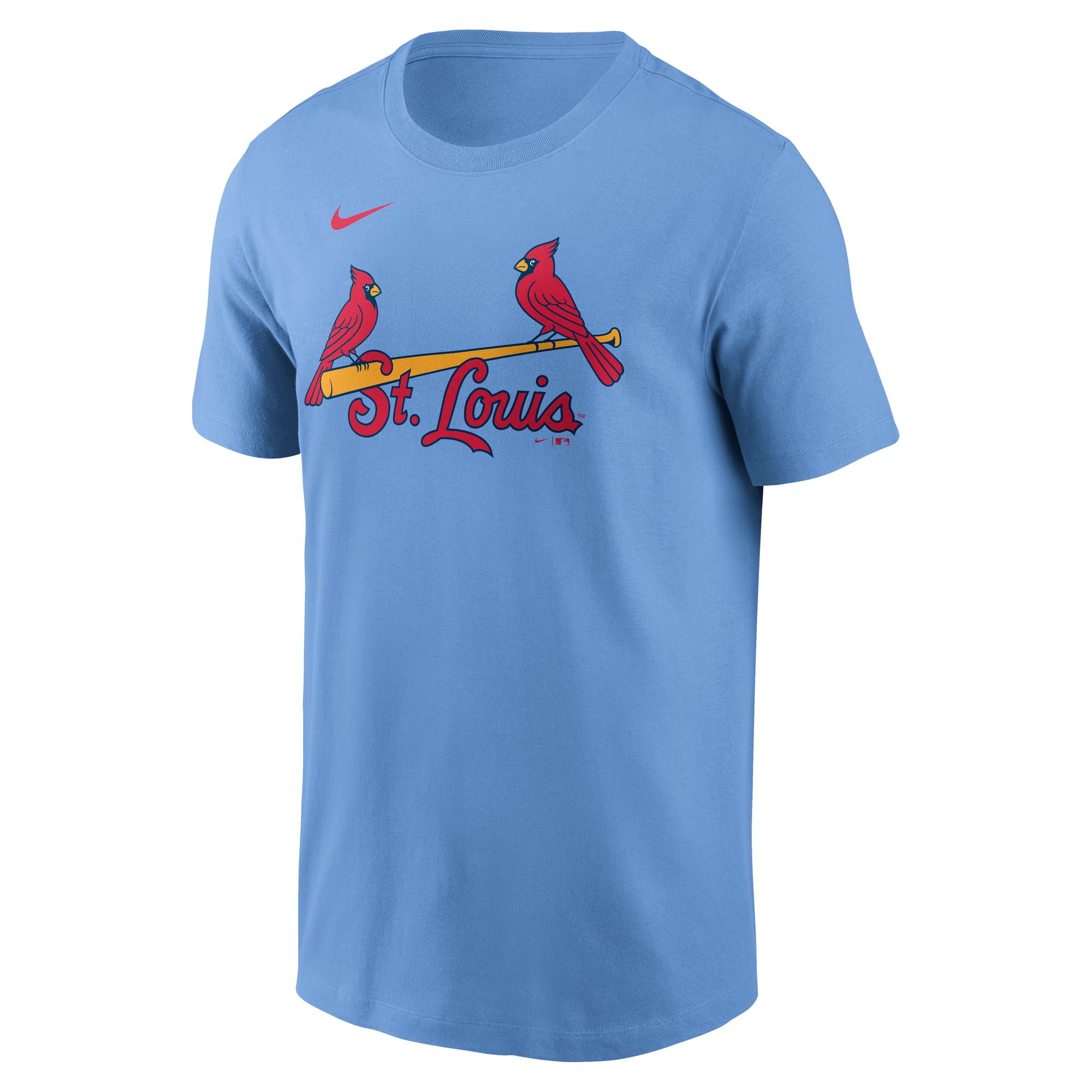 T-shirt Nike Jordan Walker bleu marine pour homme, avec nom et numéro des Cardinals de Saint-Louis