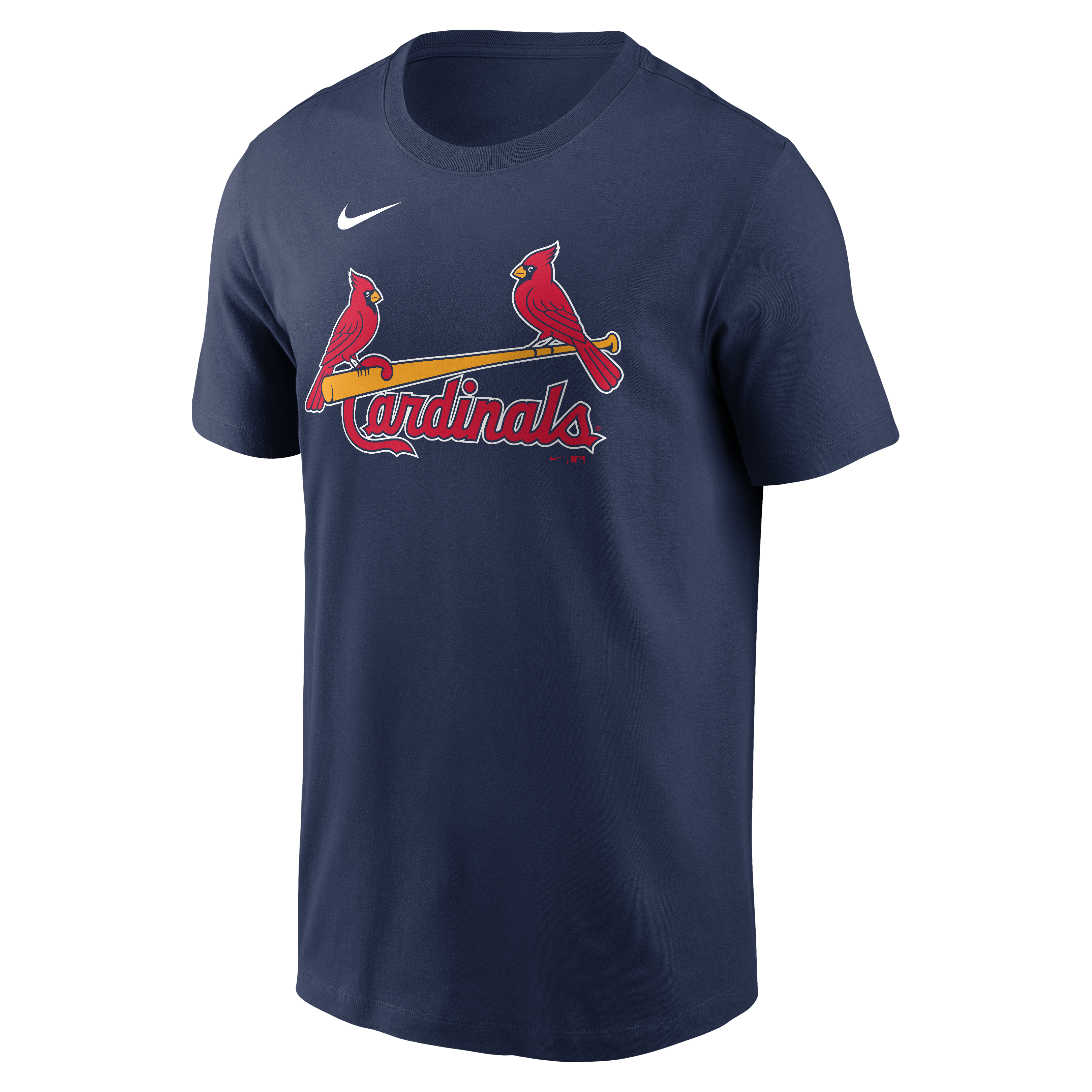 Men's Nike Jordan Walker Navy St. Louis Cardinals Name & Number T-Shirt