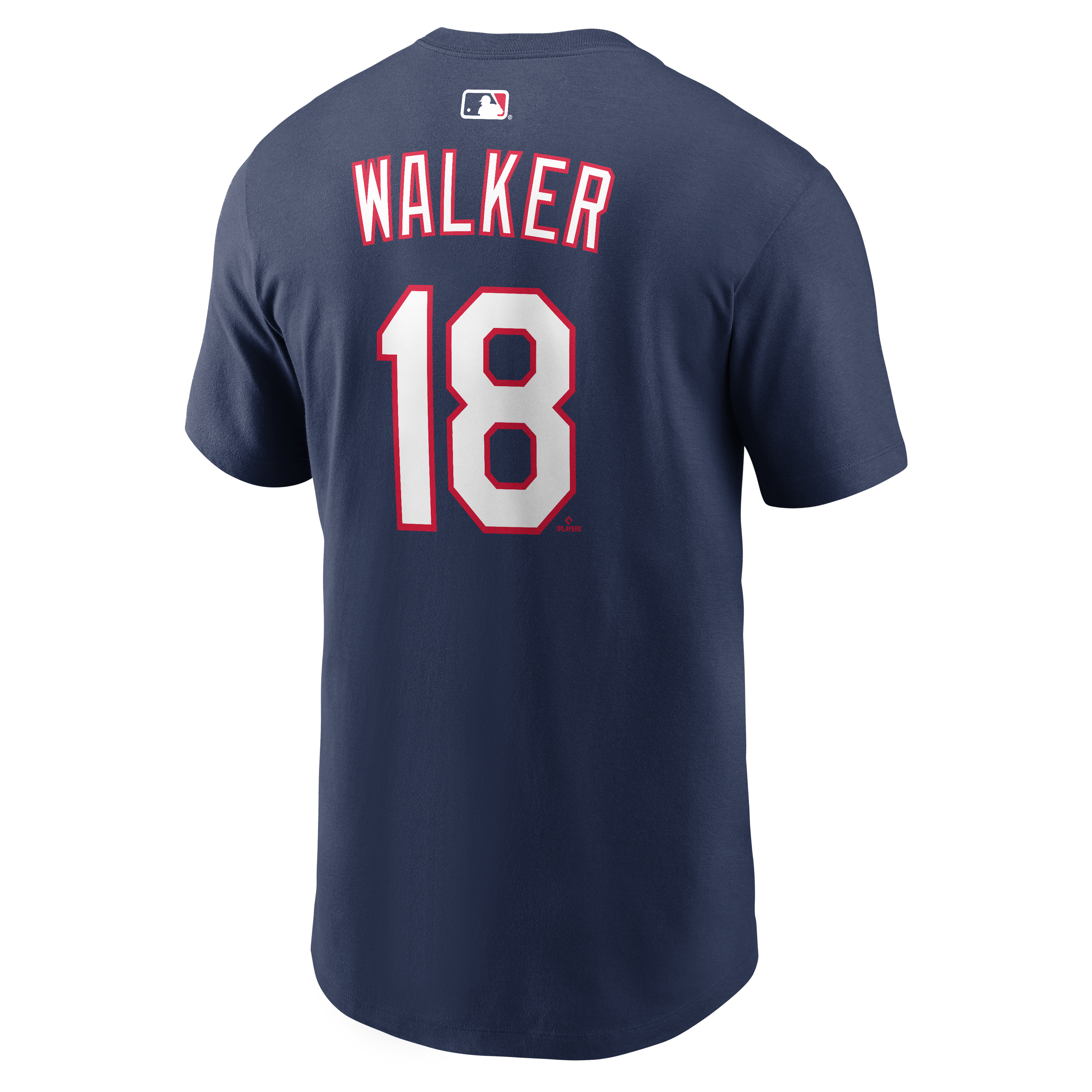 Men's Nike Jordan Walker Navy St. Louis Cardinals Name & Number T-Shirt