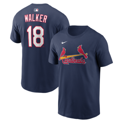 Jordan Walker St. Louis Cardinals Nike Name & Number T-Shirt - Navy