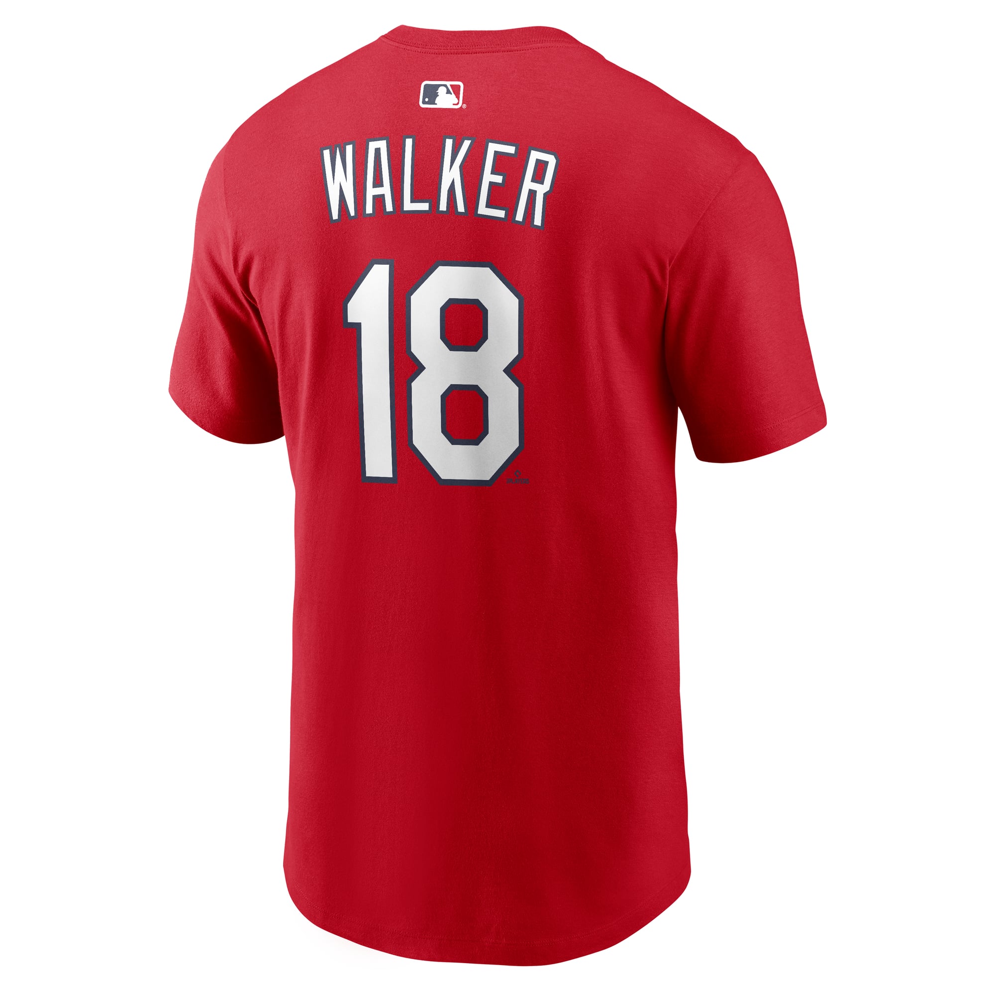 Men's Nike Jordan Walker Red St. Louis Cardinals Name & Number T-Shirt