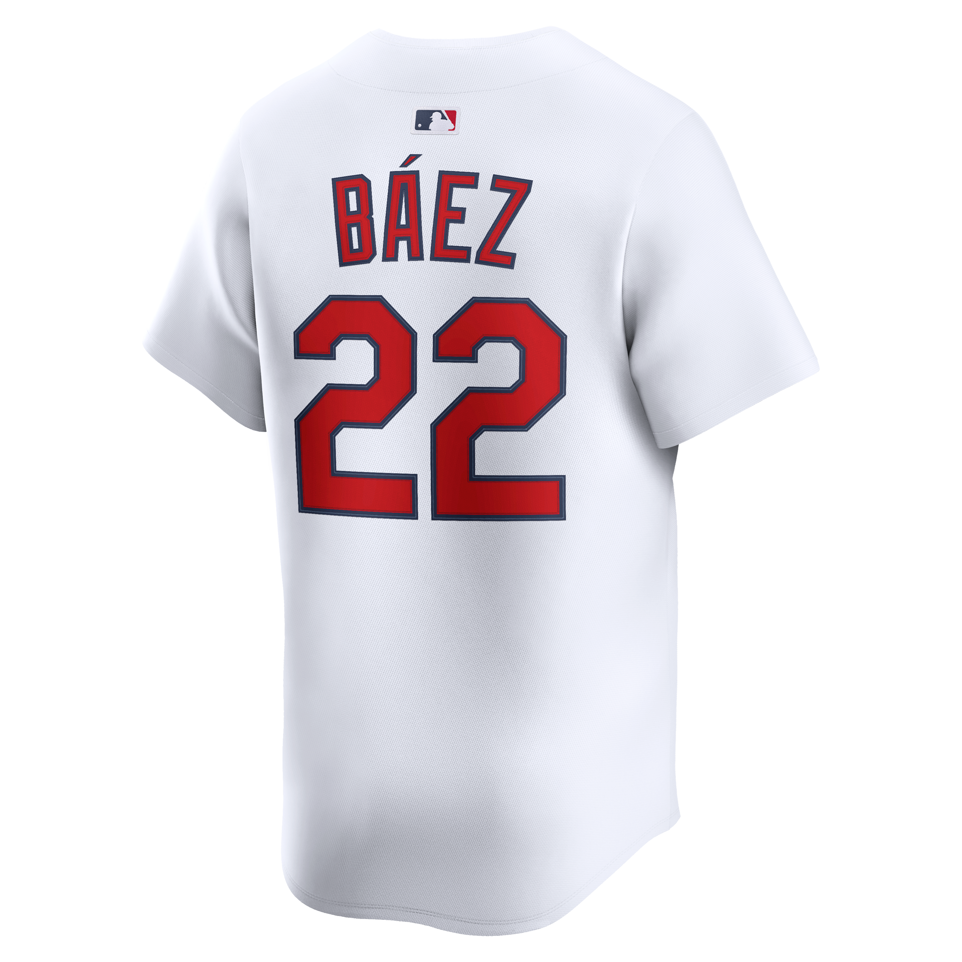 Maillot domicile Nike Joshua Báez blanc des Cardinals de Saint-Louis, édition limitée, pour homme