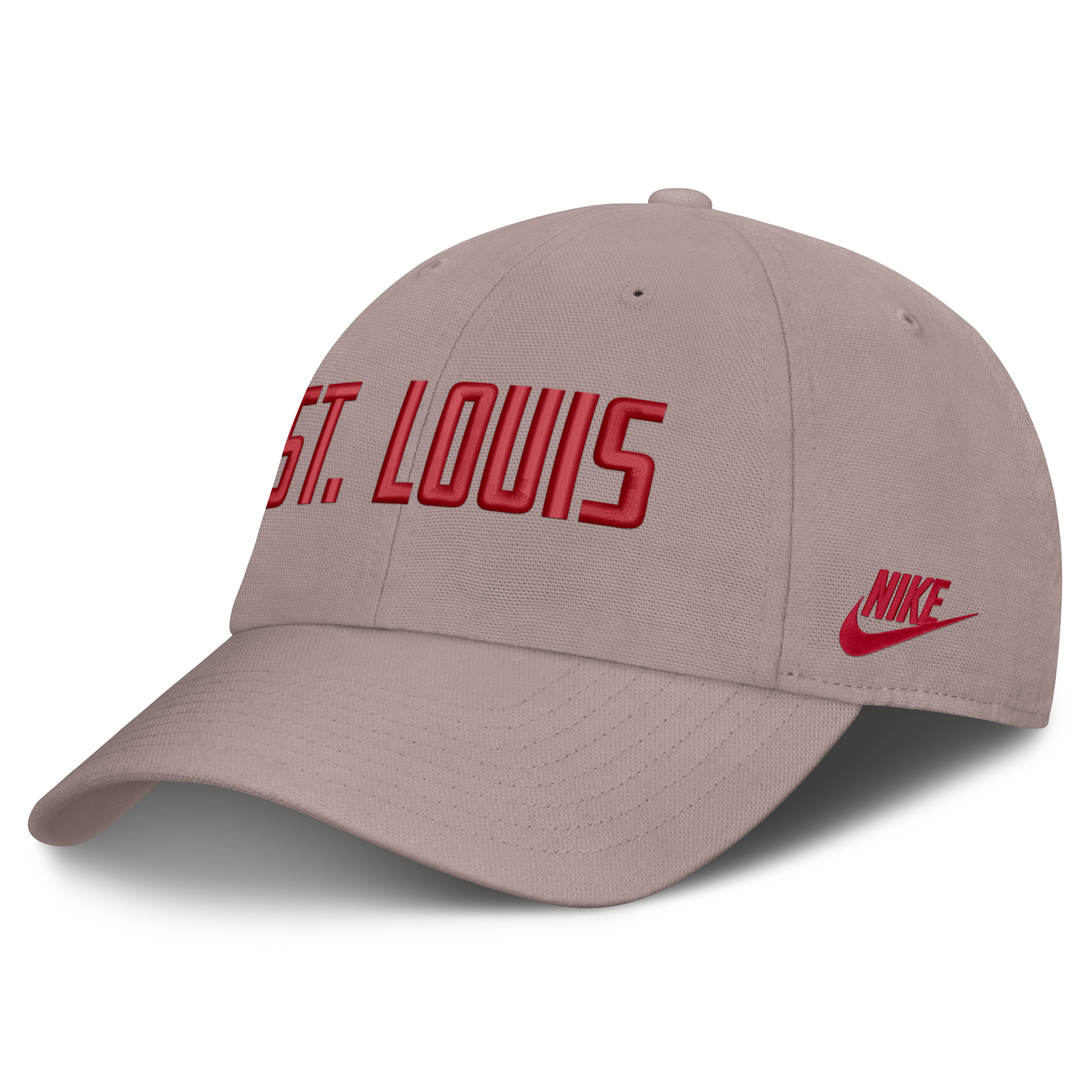 Casquette ajustable Nike marron clair pour homme, modèle St. Louis Cardinals Cooperstown Club