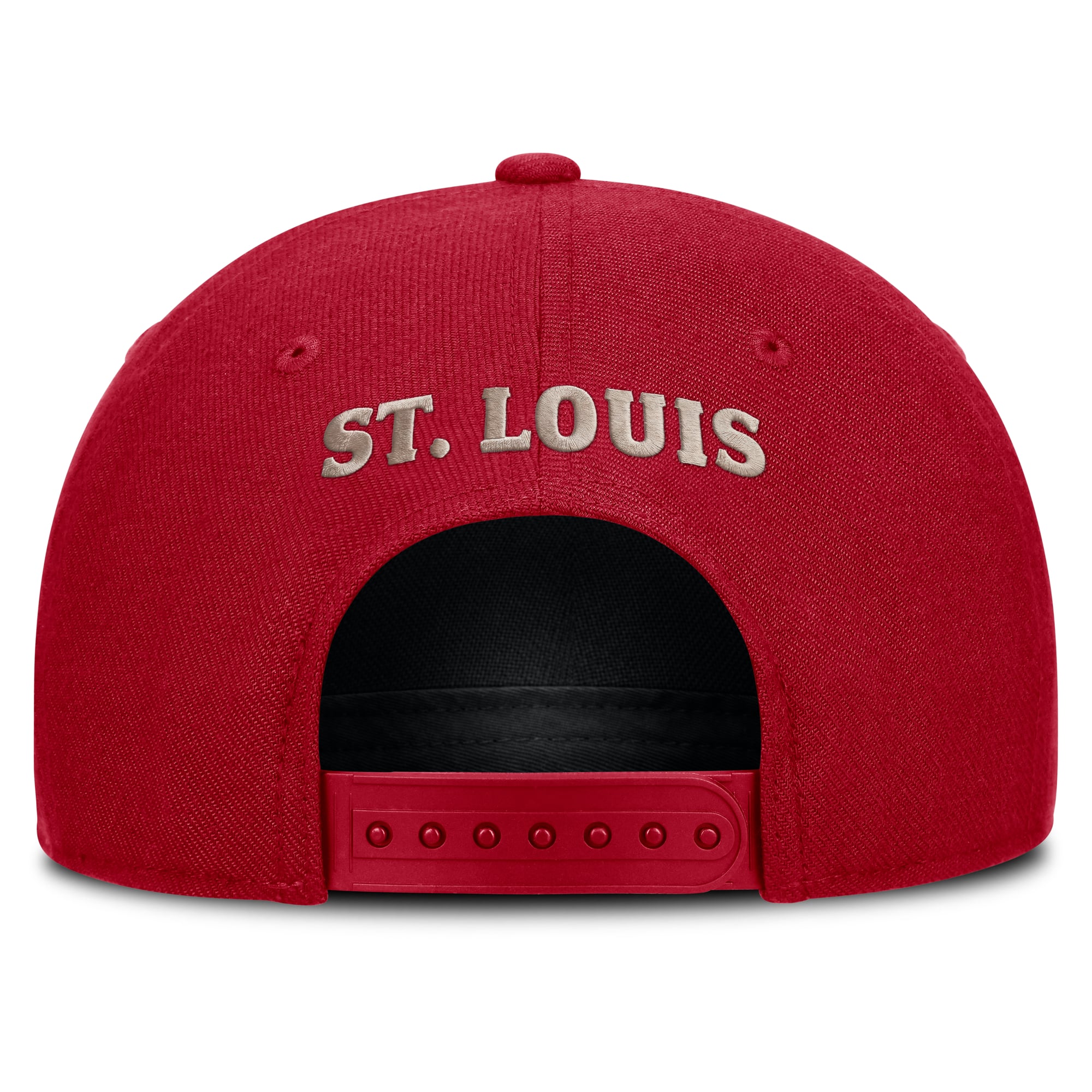 Men's Nike Light Brown/Red St. Louis Cardinals Cooperstown Rise A-Frame Adjustable Hat