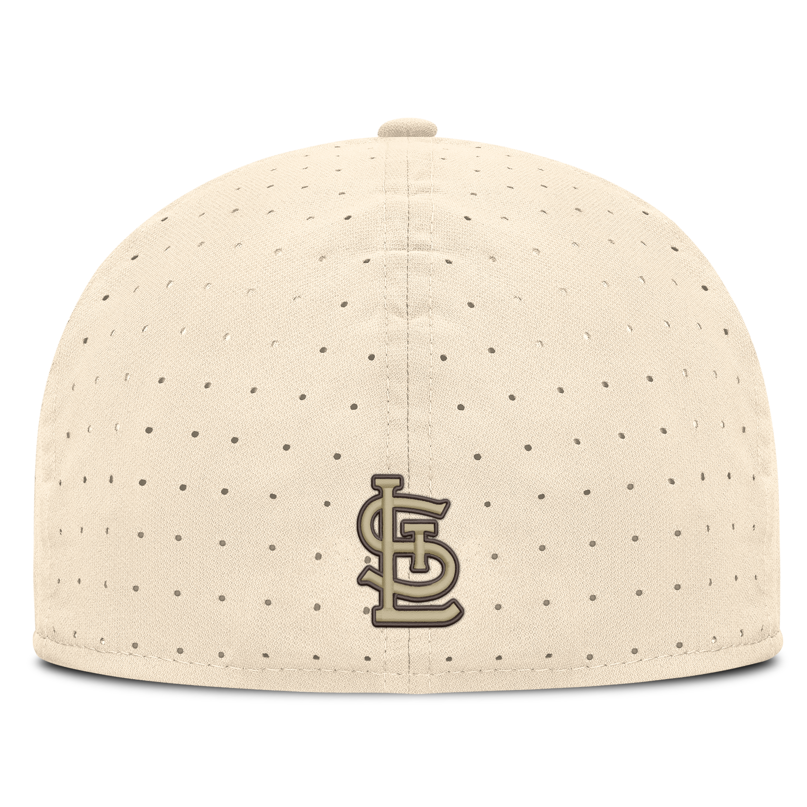 Casquette ajustée Nike True Dri-FIT AeroBill pour homme, couleur naturelle, St. Louis Cardinals