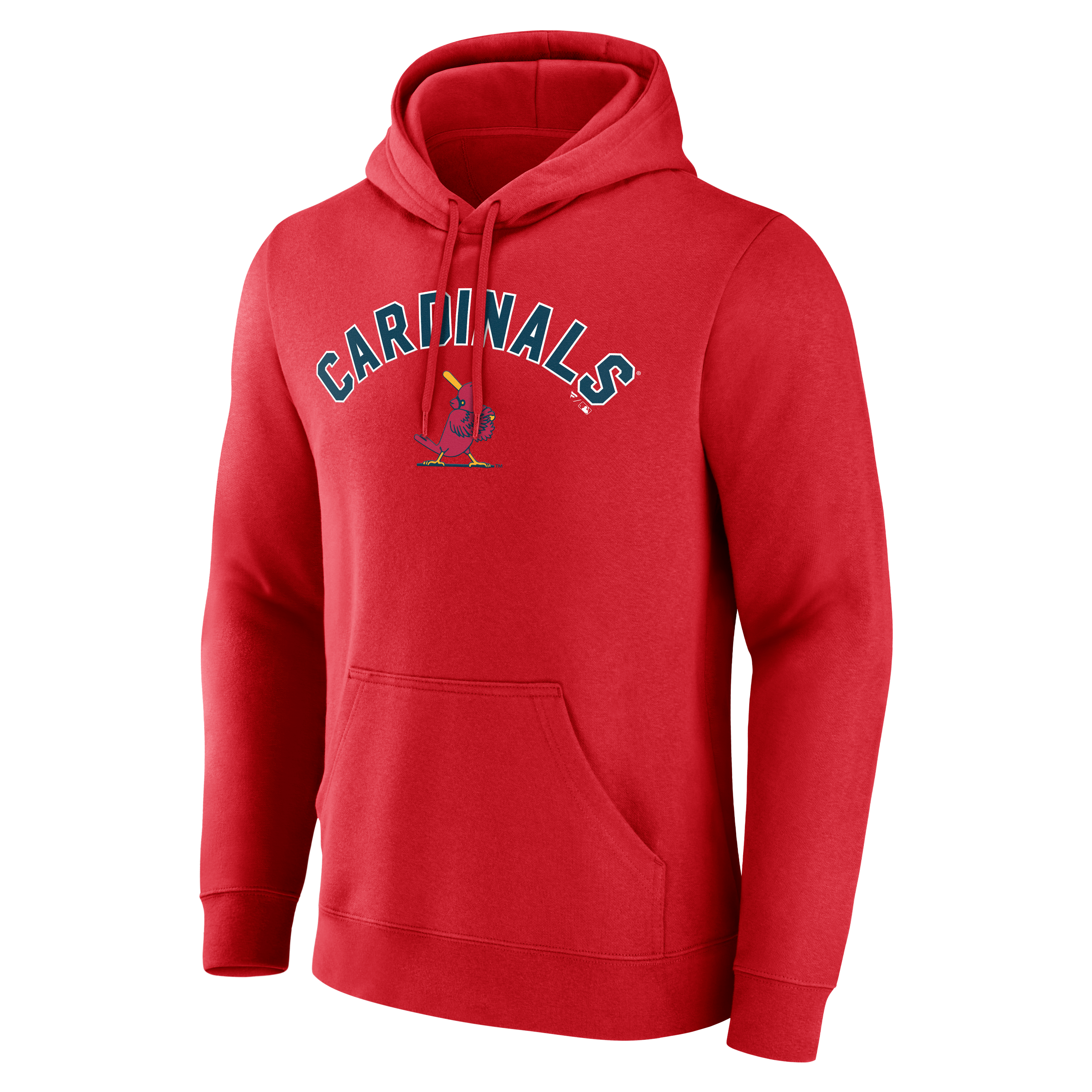 Men's Red St. Louis Cardinals Cooperstown Collection Winning Streak Personalized Name & Number Hoodie