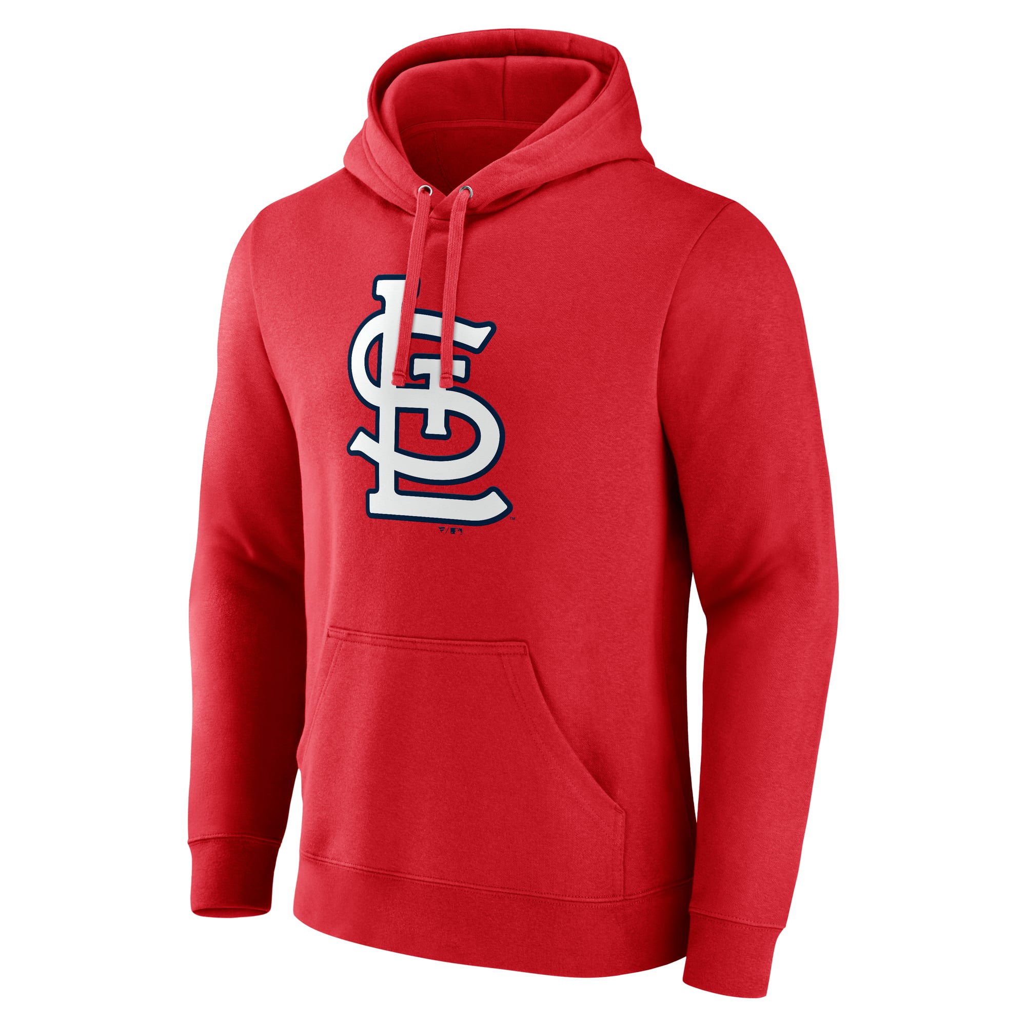 Men's Red St. Louis Cardinals Official Logo Hoodie