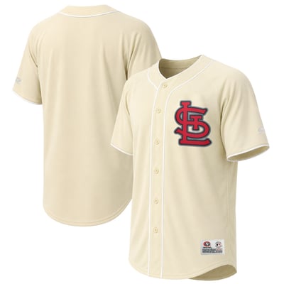 St. Louis Cardinals Stitches Fashion Jersey - Cream
