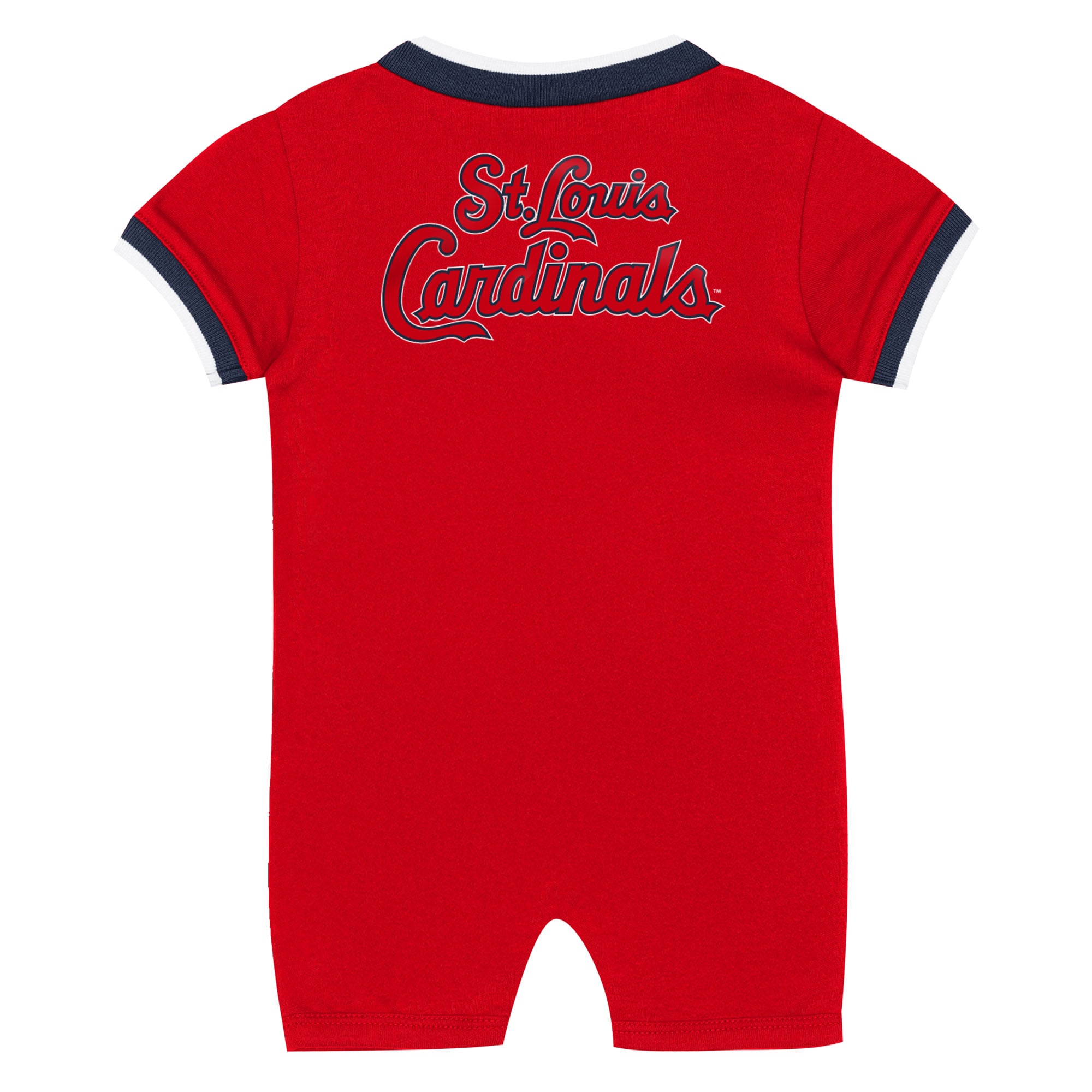 Grenouillère à pinces pour nouveau-né Outerstuff rouge des Cardinals de Saint-Louis