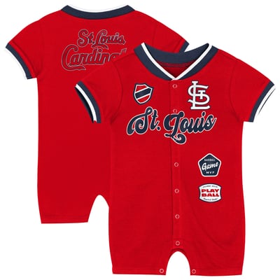 St. Louis Cardinals Outerstuff Newborn Pinch Romper - Red