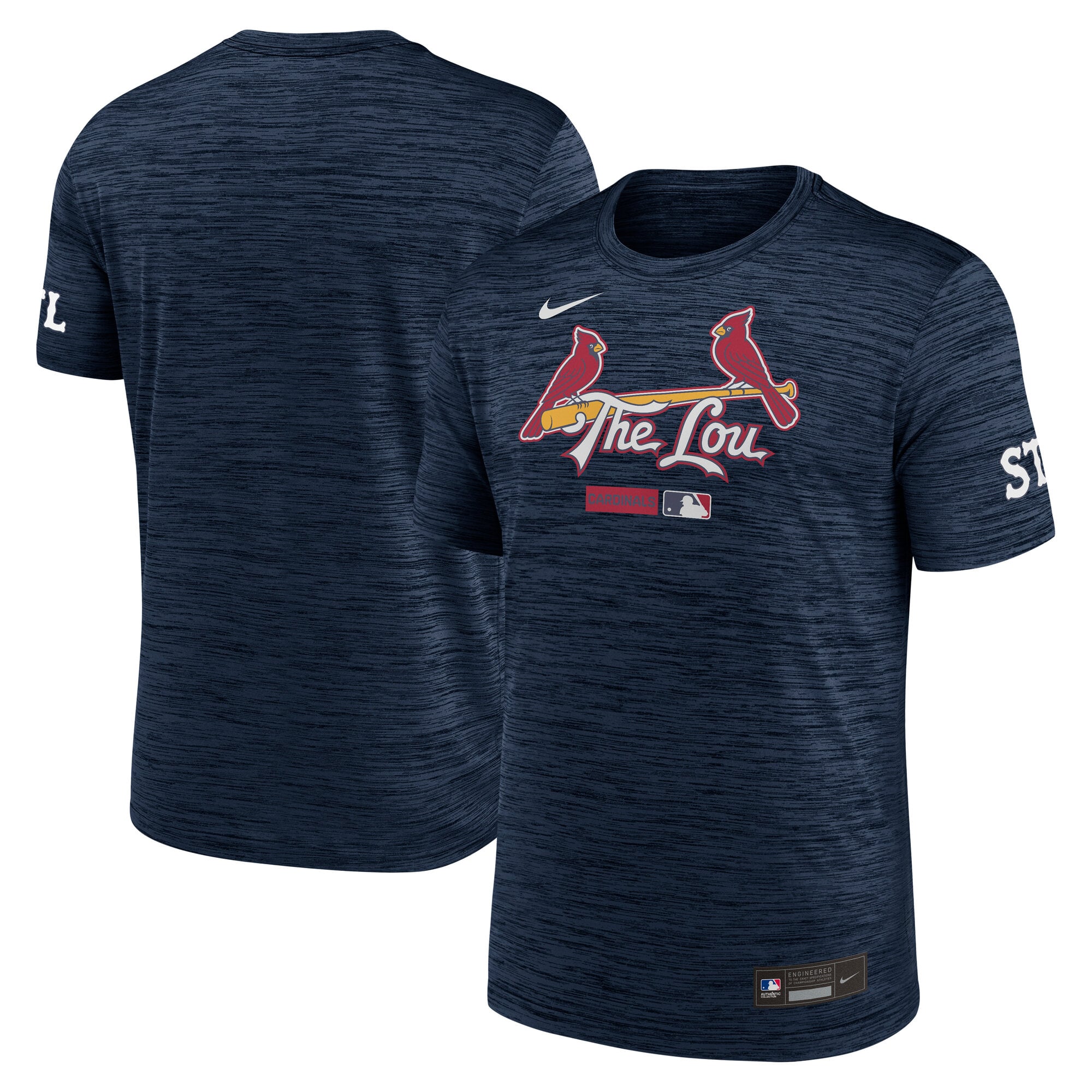 NIKE カージナルス シティコネクト ヴェロシティ Tシャツ ネイビー