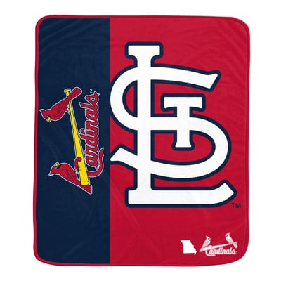 St. Louis Cardinals Pegasus Dugout 50" x 60" Ultra Soft Throw Blanket