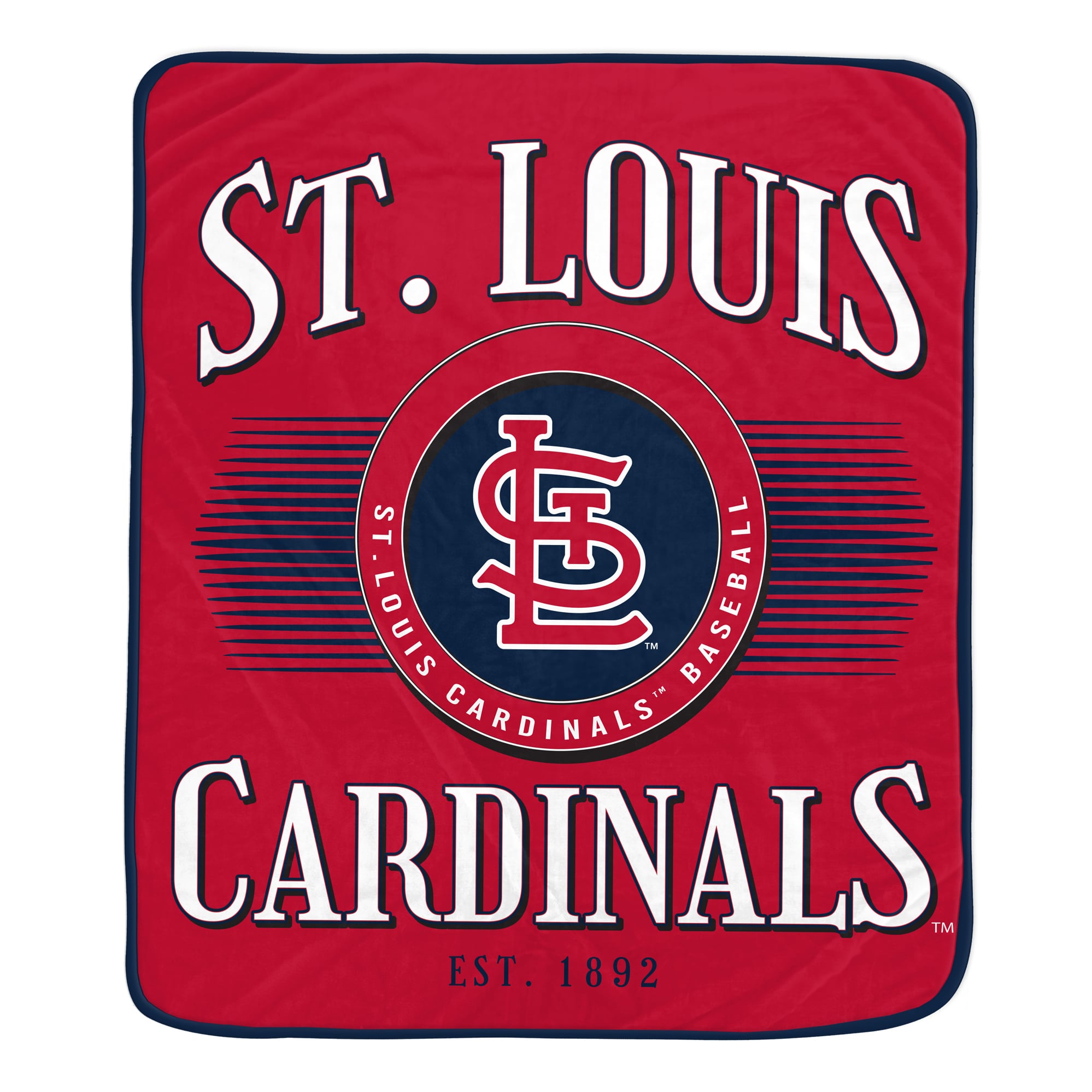 Couverture ultra douce Pegasus St. Louis Cardinals Spotlight Arch 60" x 70"