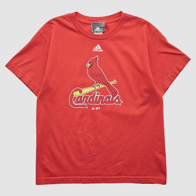 St. Louis Cardinals Adidas 2010s T-shirt - Red - XS by Fanatics Real Vintage