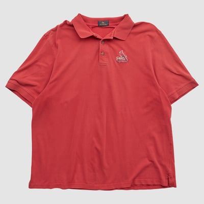 St. Louis Cardinals Antigua 90s Polo - Red - 3XL by Fanatics Real Vintage