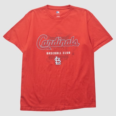 St. Louis Cardinals Genuine Merchandise 2010s T-shirt - Red - S by Fanatics Real Vintage
