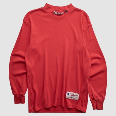 St. Louis Cardinals Majestic 90s Long Sleeve T-shirt - Red - M by Fanatics Real Vintage
