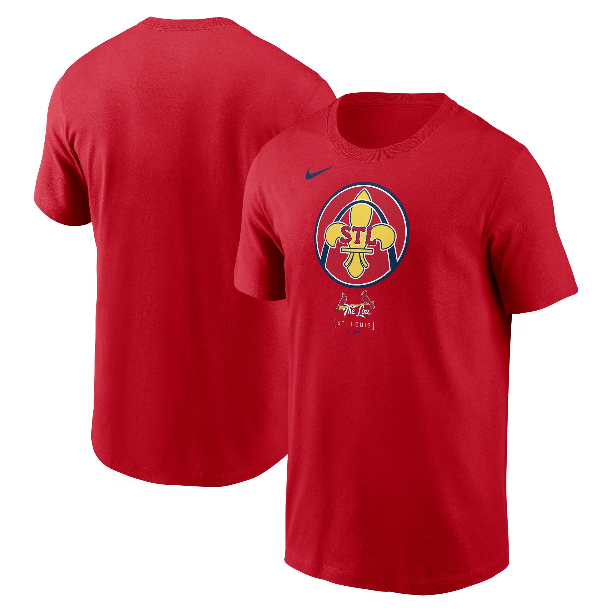 NIKE カージナルス Tシャツ シティコネクト ラージ ロゴ レッド