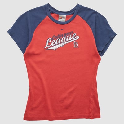 St. Louis Cardinals Nike 2000s T-shirt - Red - S by Fanatics Real Vintage
