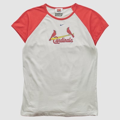St. Louis Cardinals Nike 2000s T-shirt - White - M by Fanatics Real Vintage