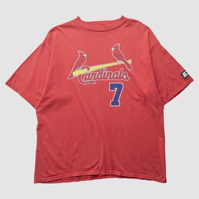 St. Louis Cardinals Starter 90s T-shirt - Red - XL by Fanatics Real Vintage