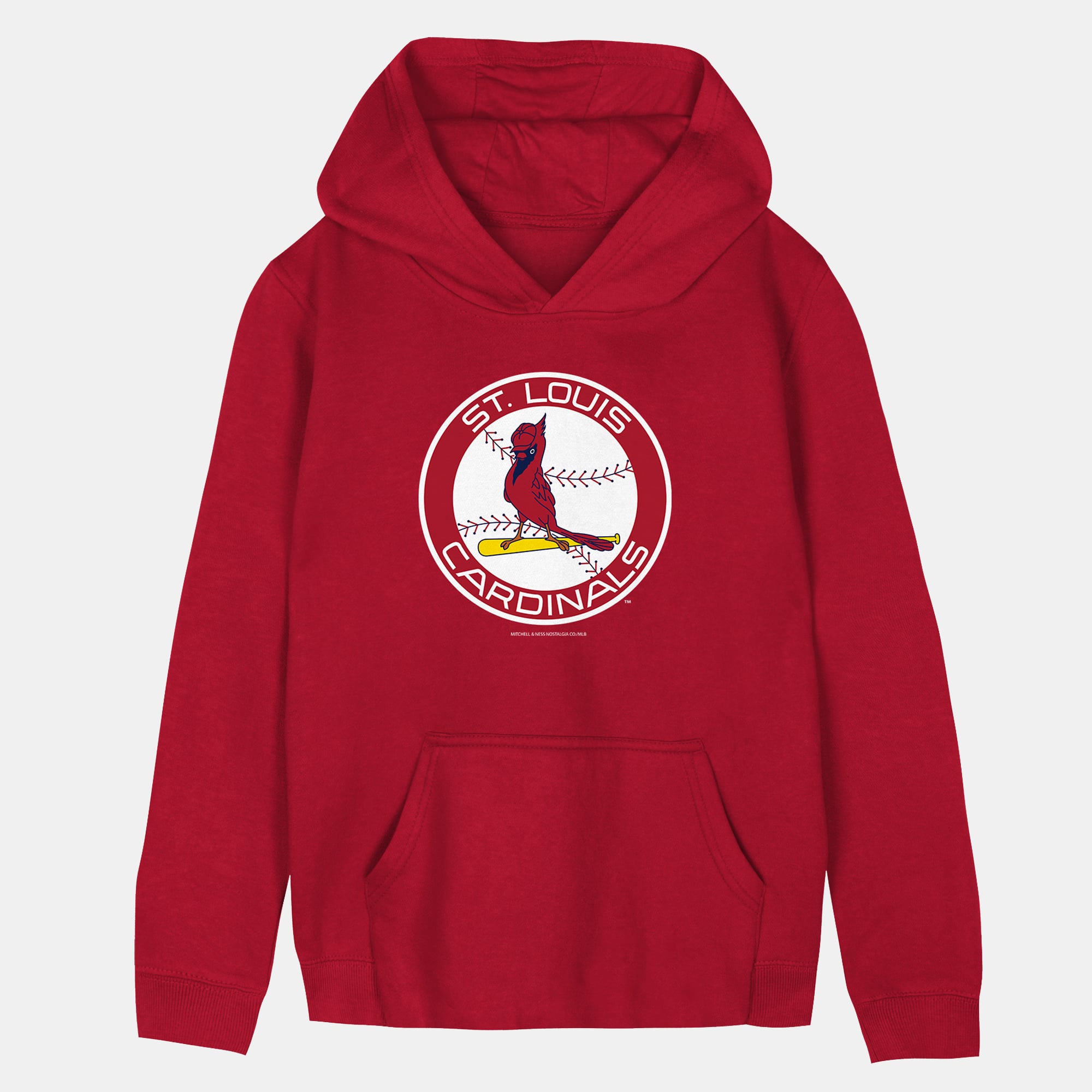 Toddler Mitchell & Ness Red St. Louis Cardinals Retro Logo Hoodie