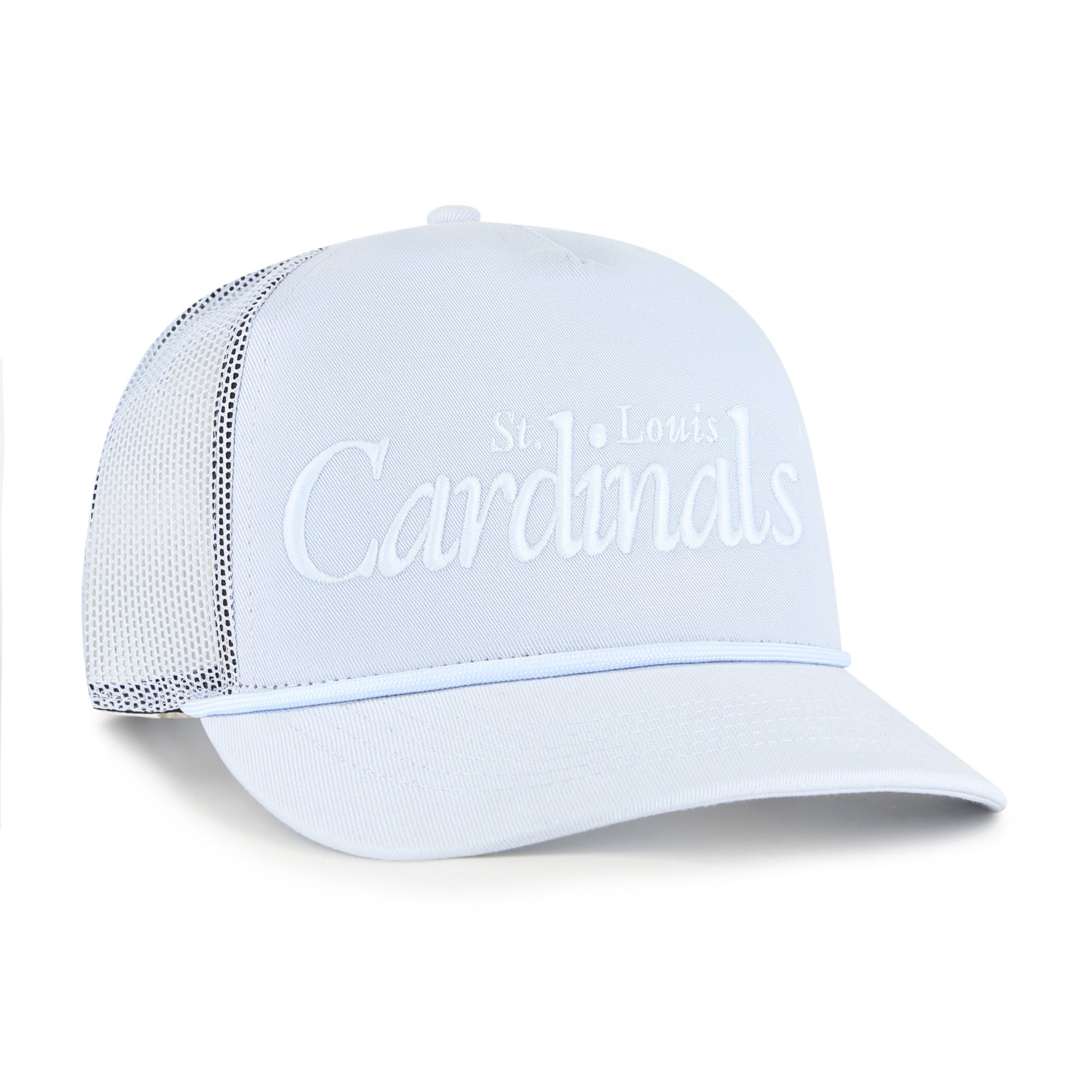 Unisex '47 Light Blue St. Louis Cardinals Foundation Script Hitch Adjustable Trucker Hat