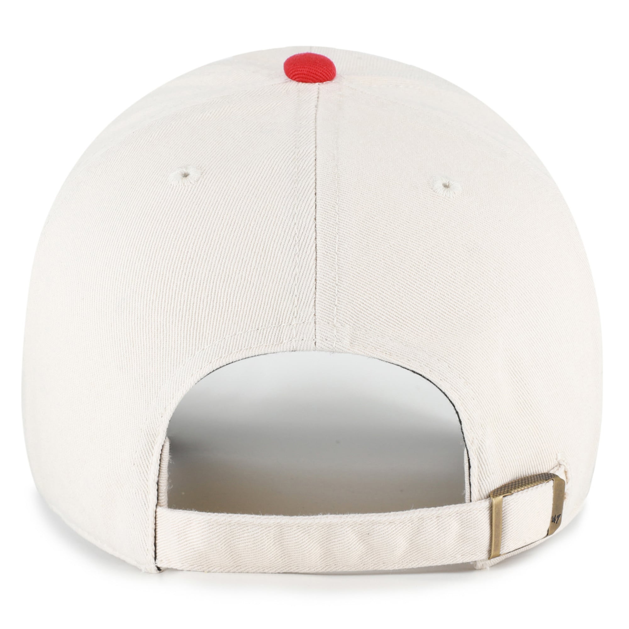 Unisex '47 Natural St. Louis Cardinals Single Swirl Ice Cream Helmet 2.0 Clean Up Adjustable Hat