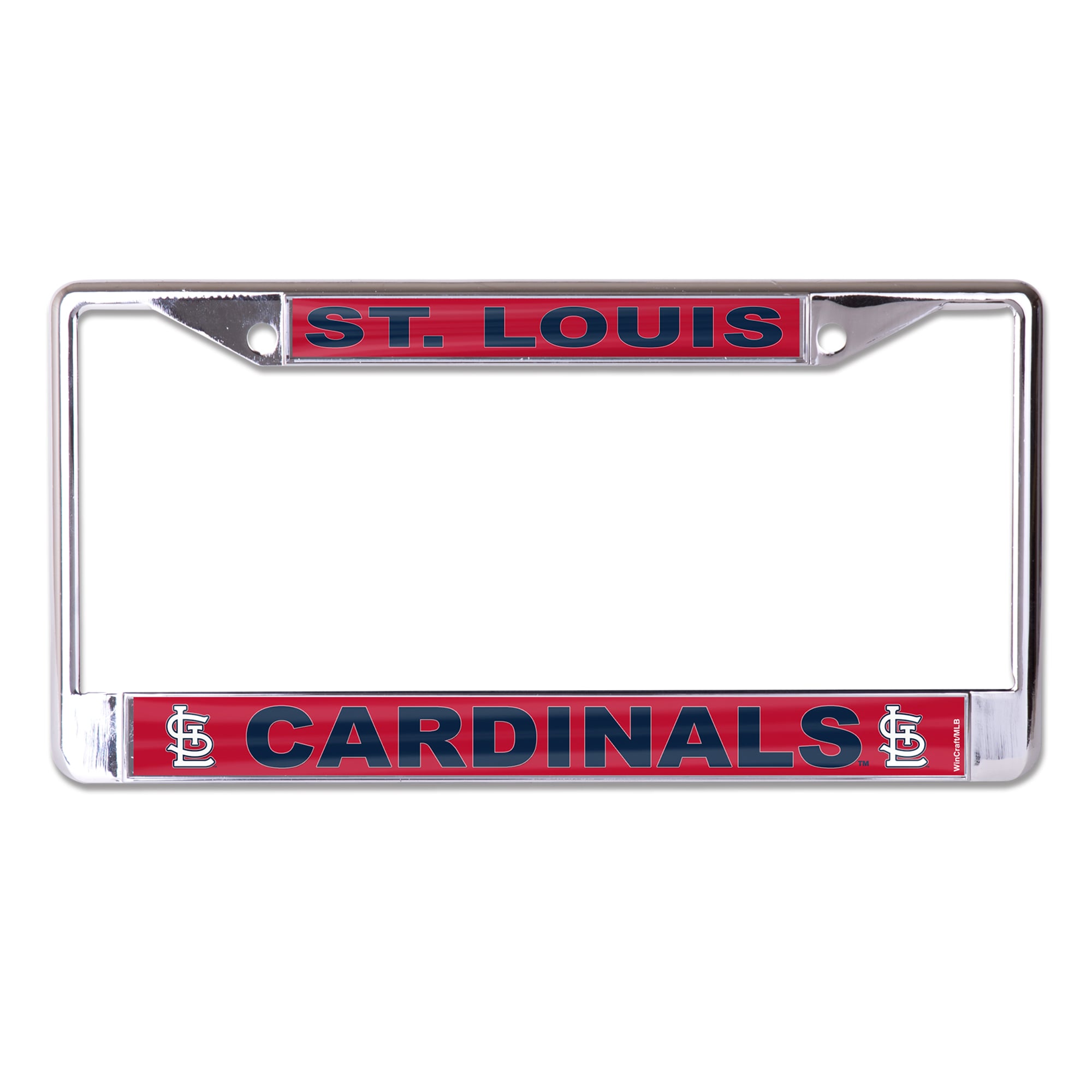 WinCraft St. Louis Cardinals Secondary Logo S/L Metal License Plate Frame