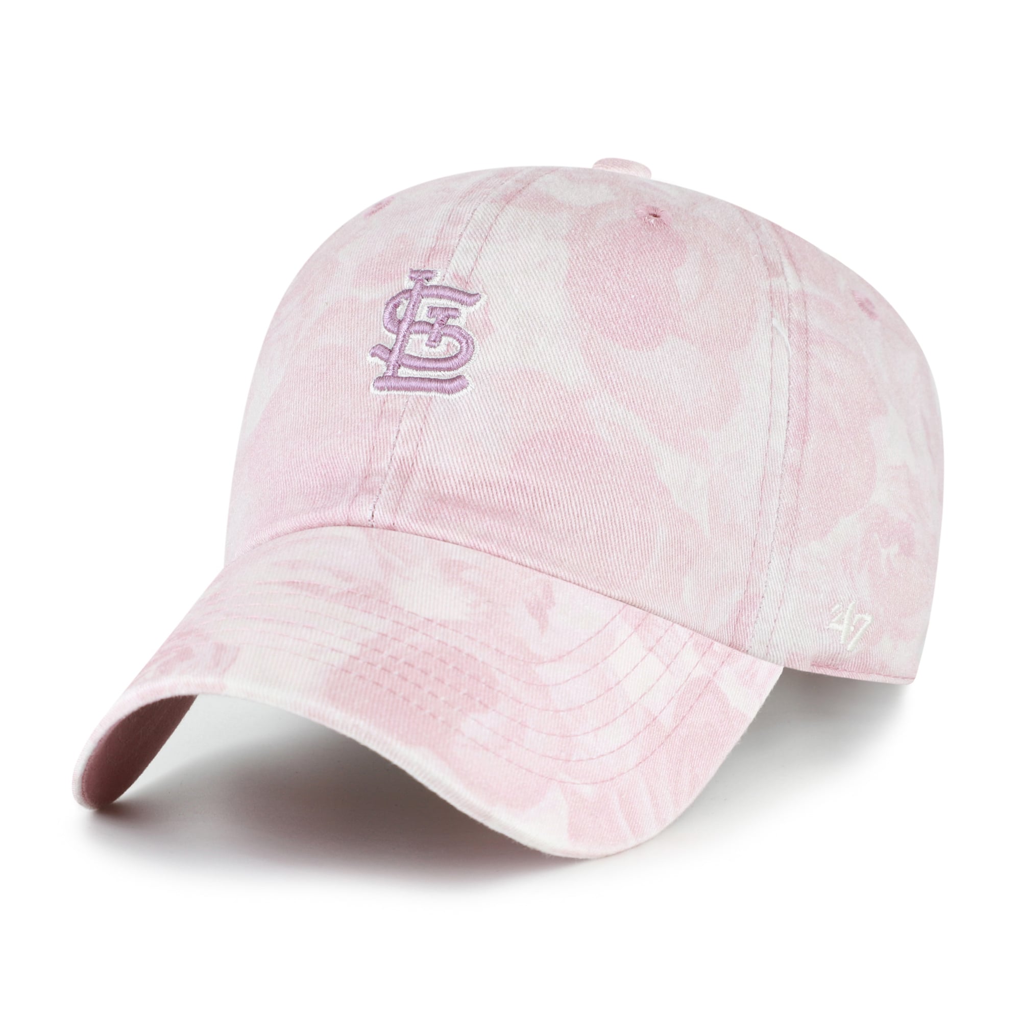 Women's '47 Pink St. Louis Cardinals Gardenia Clean Up Adjustable Hat