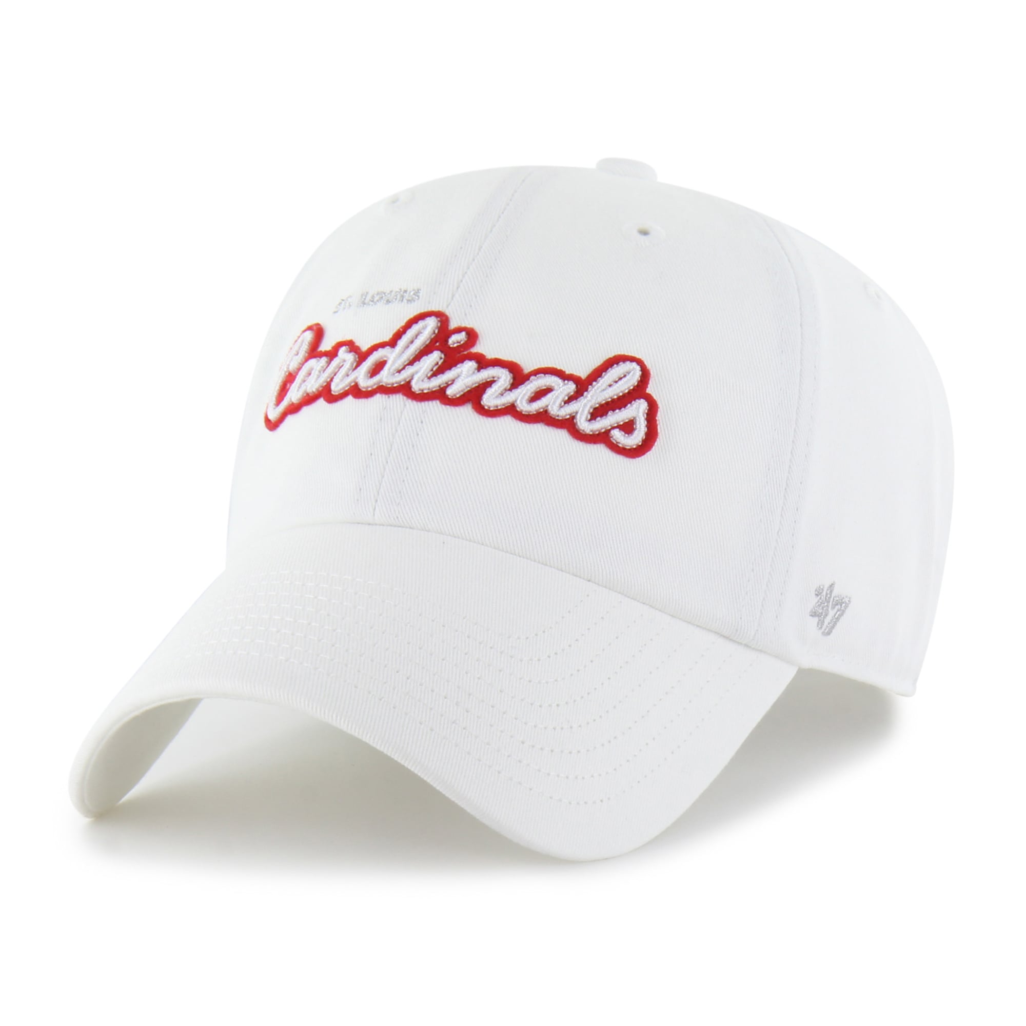 Casquette ajustable « 47 » blanche St. Louis Cardinals pour femme