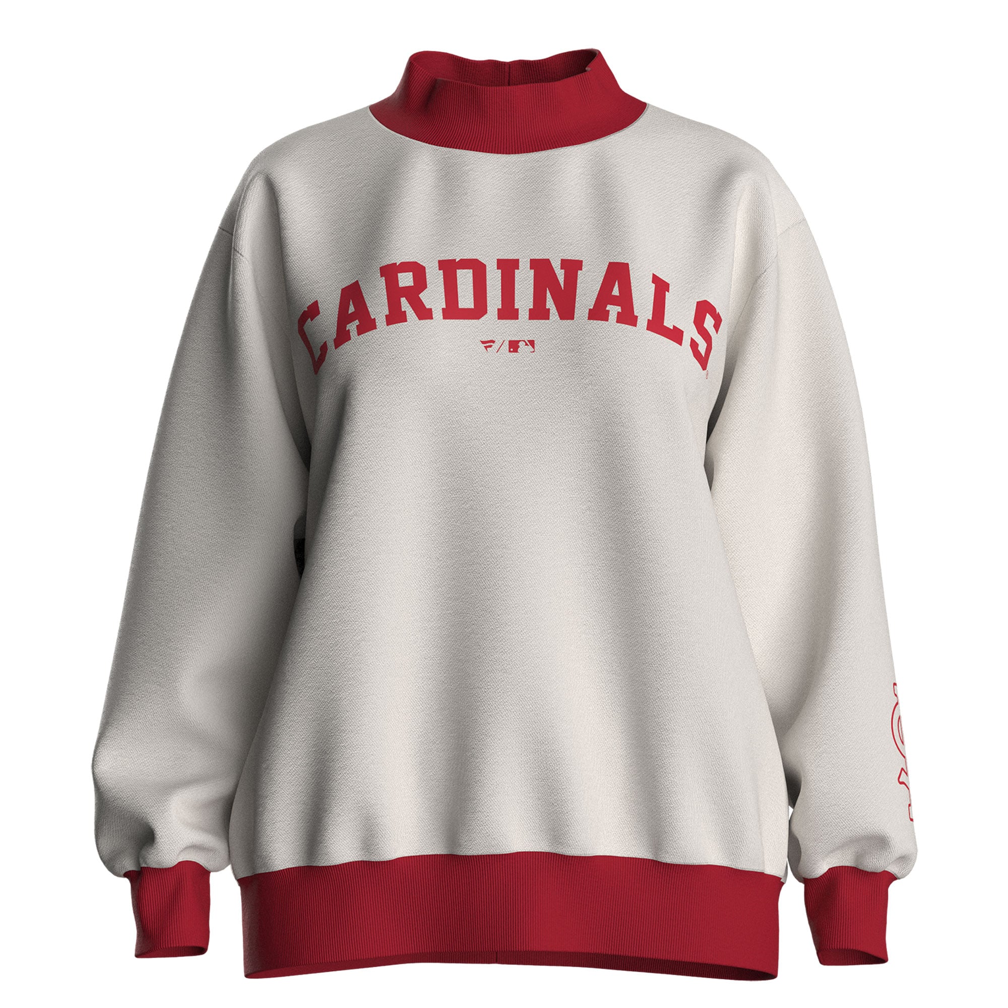 Sweat-shirt crème pour femmes Fanatics des Cardinals de Saint-Louis