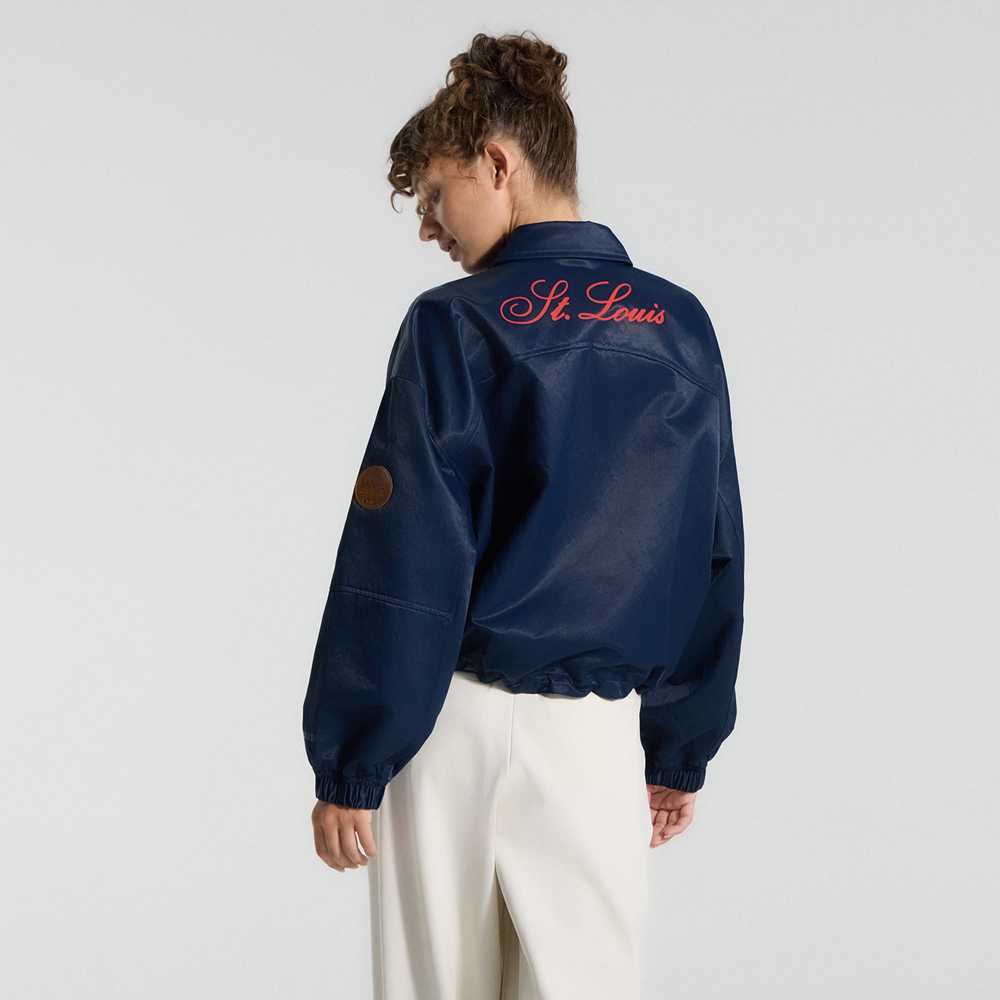 Veste d'entraîneur lululemon True Navy St. Louis Cardinals pour femme