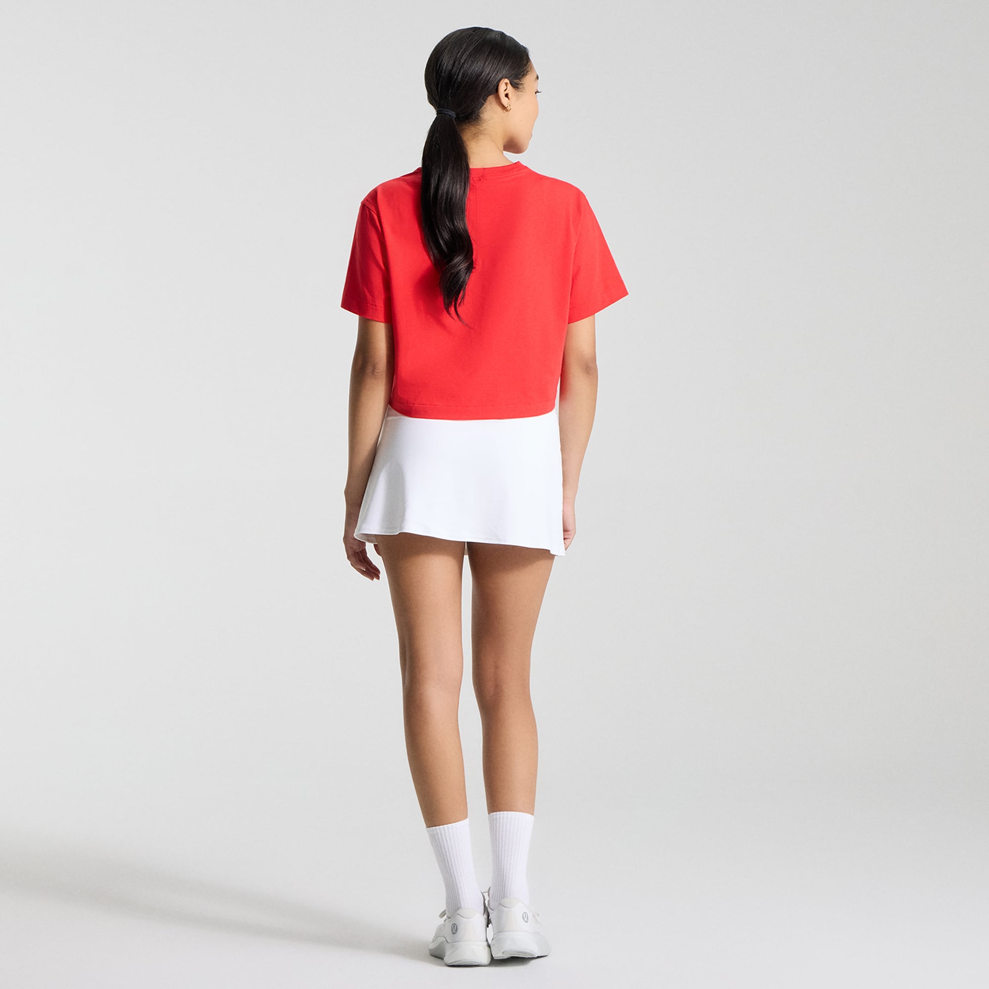 Women's lululemon True Red St. Louis Cardinals All Yours Organic Cotton Cropped T-Shirt