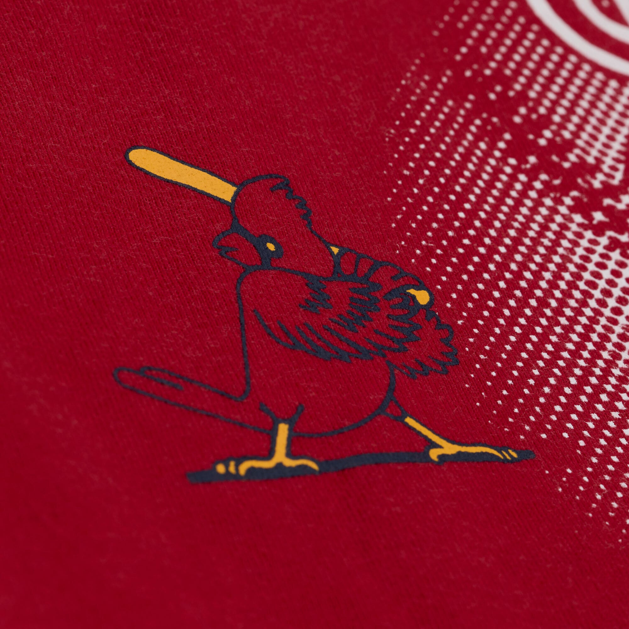 Women's Mitchell & Ness Red St. Louis Cardinals Street Graphics T-Shirt