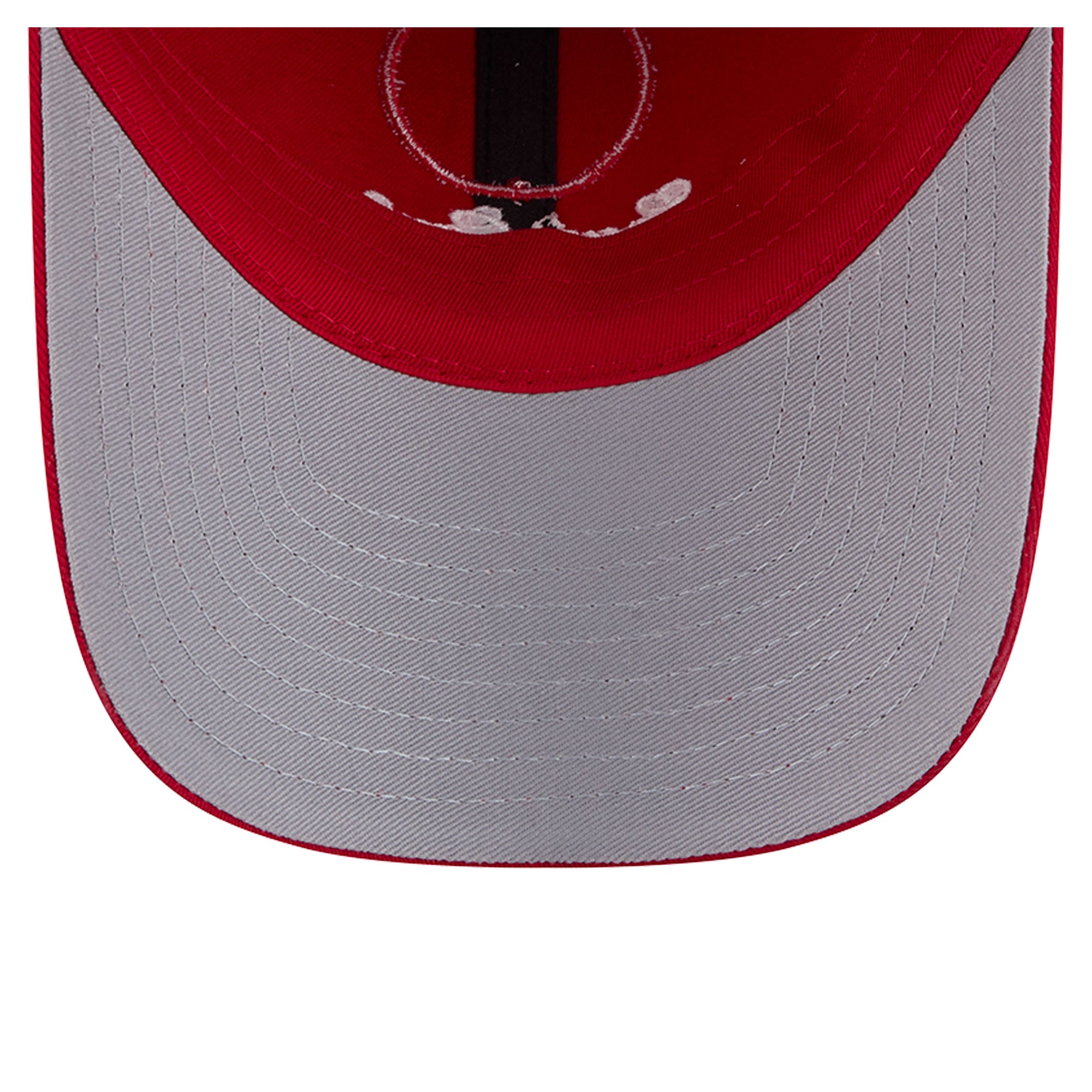 Women's New Era Red St. Louis Cardinals Script Patch Casual Classic Adjustable Hat