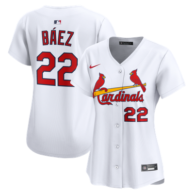 Joshua Báez St. Louis Cardinals Nike Women's Home Limited Player Jersey - White