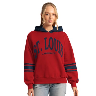  St. Louis Cardinals Starter Women's Best Coach Hoodie - Red