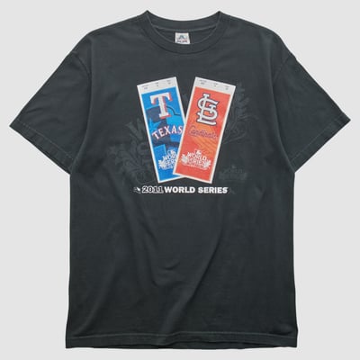 World Series Alstyle 2011 T-shirt - Black - M by Fanatics Real Vintage