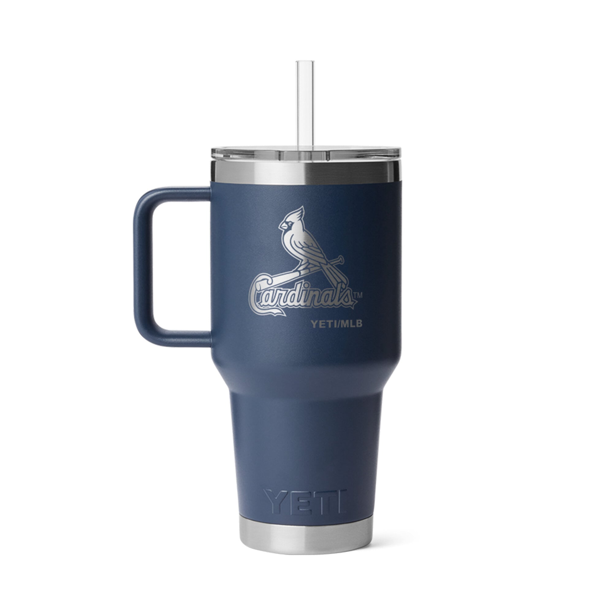 Mug à paille YETI St. Louis Cardinals 35 oz Rambler 2.0