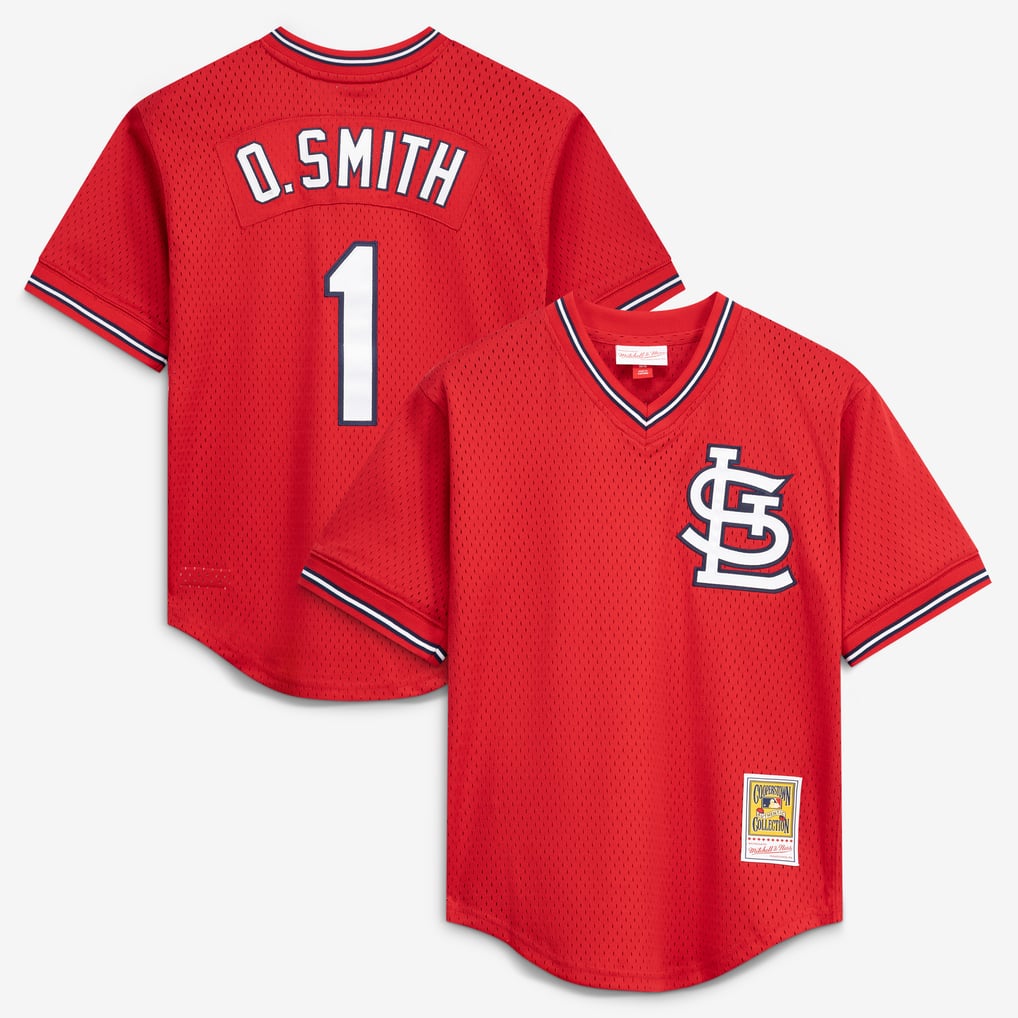 ユース Mitchell&Ness オジー・スミス ネイビー セントルイス 