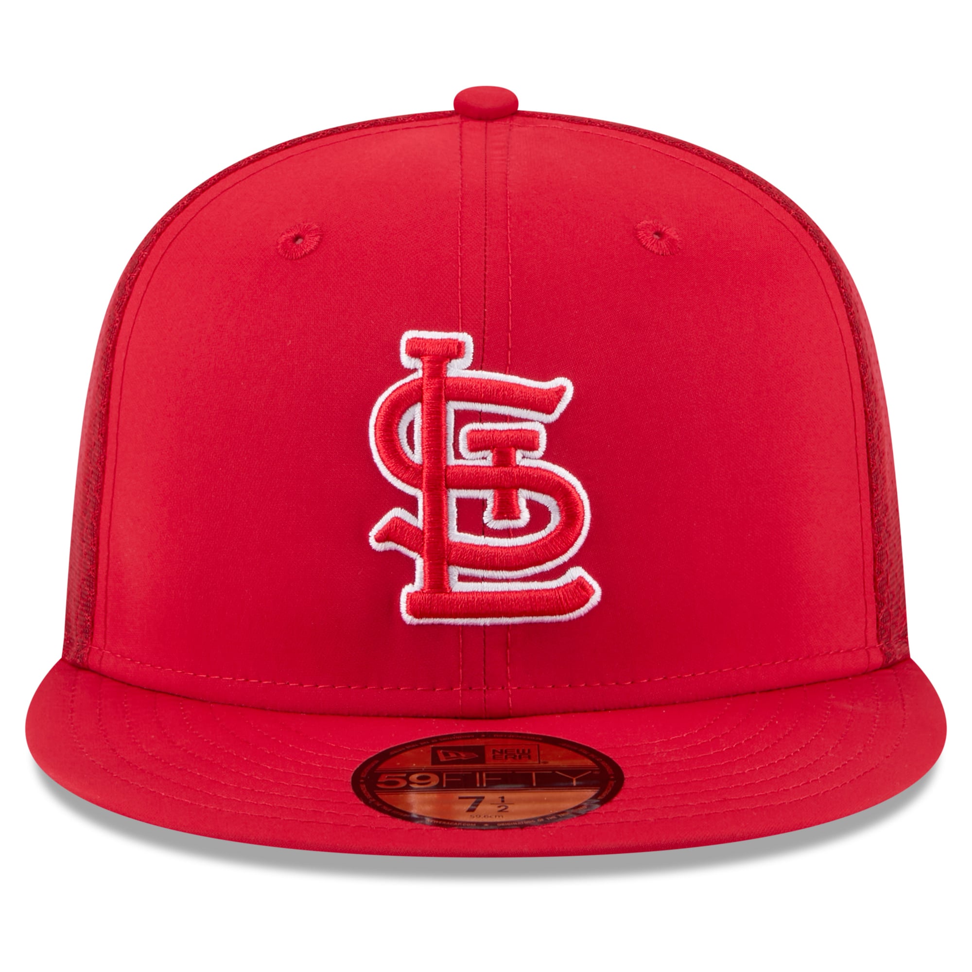 Youth New Era Red St. Louis Cardinals Batting Practice 59FIFTY Fitted Hat