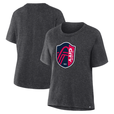 St. Louis CITY SC Women's Essential T-Shirt - Charcoal