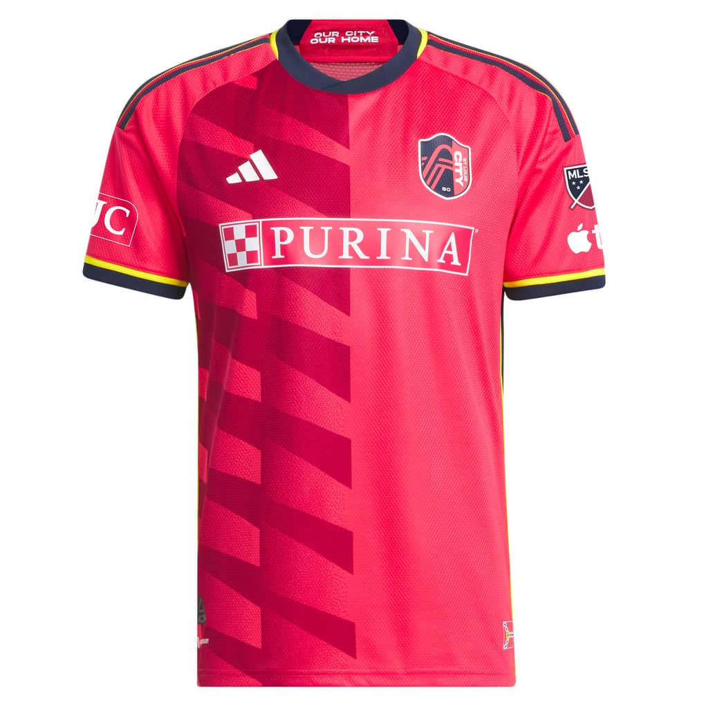 Men's adidas Red St. Louis City SC 2023 CITY Kit Authentic Custom Jersey