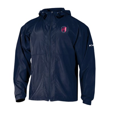 St. Louis CITY SC Columbia Omni-Wick Bogey's Paradise Full-Zip Windbreaker Jacket - Navy