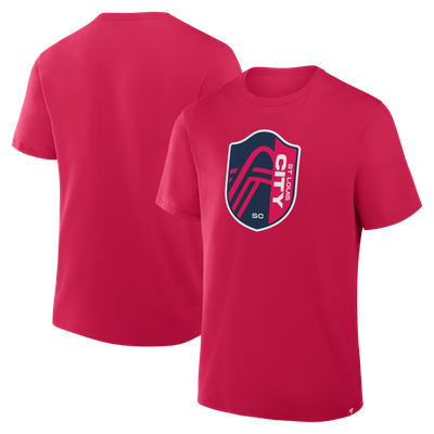 St. Louis CITY SC Fanatics Logo T-Shirt - Red