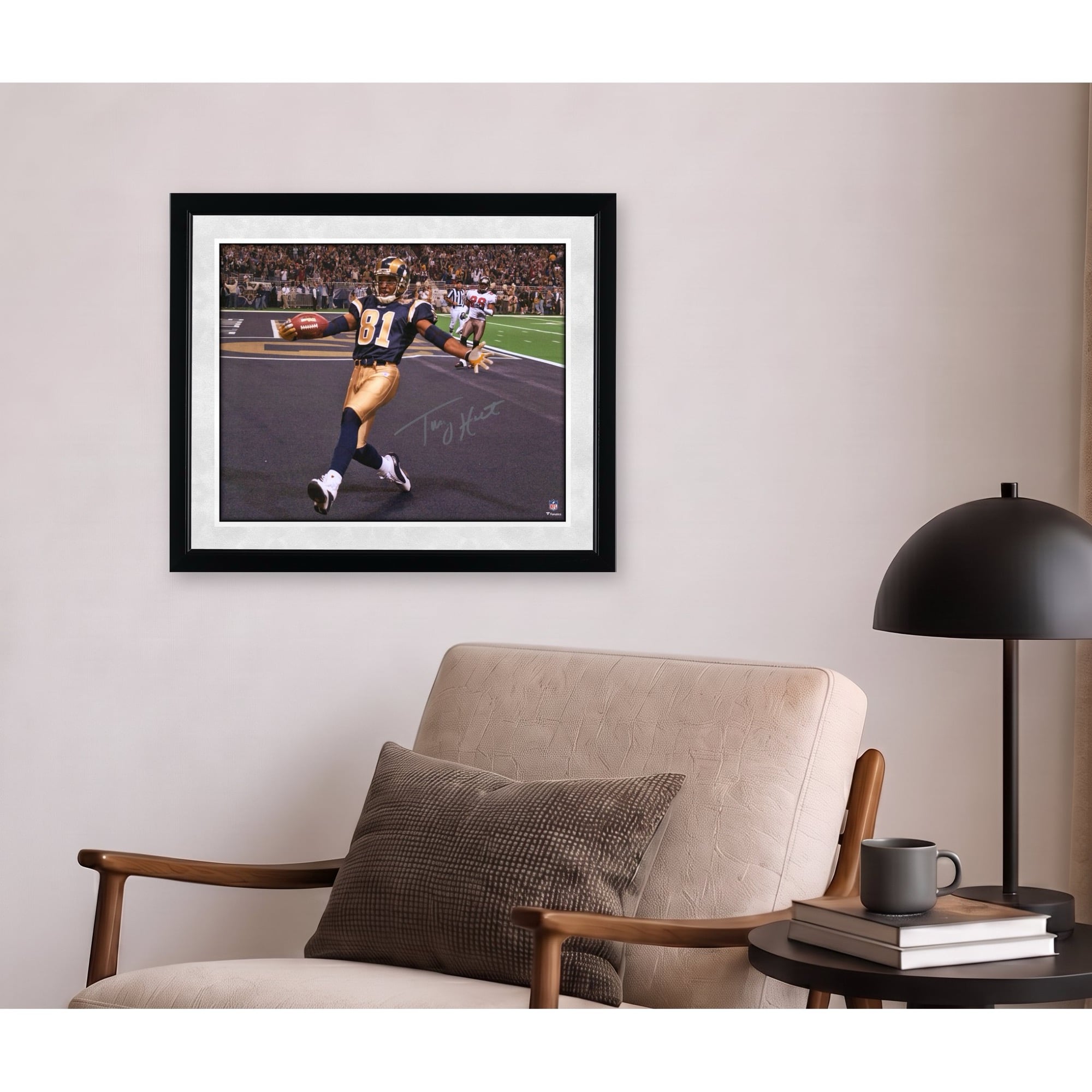 Torry Holt St. Louis Rams Autographed 16'' x 20'' Touchdown Catch Photograph